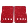 thumbnail image 4 of 2PCS Electric Guitar Back Cover Plate, Plastic Guitar Guard Backplate With 6 Holes, 4 of 8
