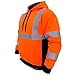 thumbnail image 3 of SafetyShirtz High Visibility Hoodie - SS360 Basic ANSI Class 3 Hi Vis Hoodie - Heavy Duty Safety Sweater - Cold Weather Reflective Jacket (Orange, X-Large), 3 of 4