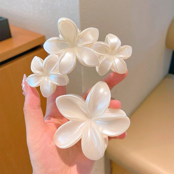 FSTDelivery Beauté & Soins Personnels! Pince à Lys Perle Élégante Mode Française avec Épingle à Cheveux Accessoires pour Cheveux, Cadeau d'Anniversaire Noël pour Femmes & Petite Amie