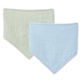 thumbnail image 1 of George Baby Boys' Layette Bibs 2-Pack, 1 of 2