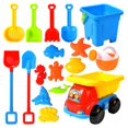 thumbnail image 2 of 17 Piece Beach Toy Sand Set Sand Play Sandpit Toy Summer Outdoor Toy, 2 of 6