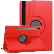 [PST] Samsung Tab S7 FE 12.4" 5G T730 T736 Tablet Case, 360 Degree Rotating PU Leather Stand Smart Case Cover