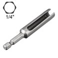 thumbnail image 2 of Unique Bargains 1PCS 10mm CR-V Hexagonale Douille Sloted Extension Pilote Bit 100mm Longueur, 2 of 6