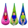 thumbnail image 4 of Coofit Indoor Pod Swing Hanging Cotton Easy to Install Pod Swing Chair Hammock Chair, 4 of 7