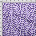 thumbnail image 4 of oneOone Polyester Spandex Purple Fabric Valentine Heart Sewing Craft Projects Fabric Prints By Yard 56 Inch Wide, 4 of 5
