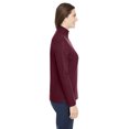 thumbnail image 3 of Core 365 Ladies' Fusion ChromaSoftâ„¢ Pique Quarter-Zip CE405W, 3 of 3