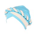 thumbnail image 1 of Turban Tressé pour Femmes Chapeau Bonnet de Cancer Foulard Couvre-Chef, 1 of 2