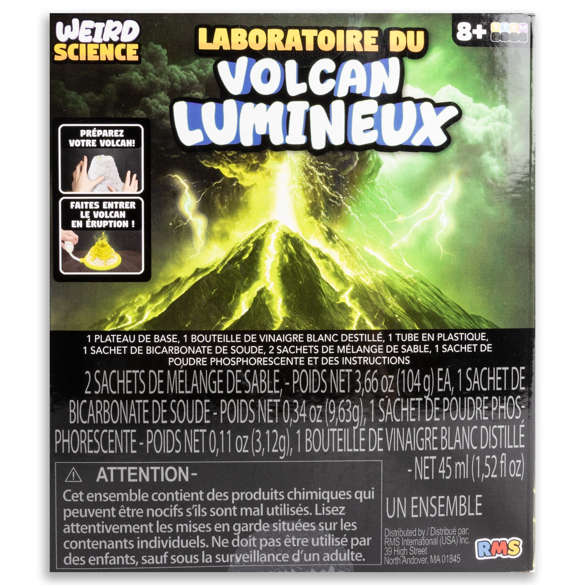 RMS Glowing Volcano Laboratory 1 Piece