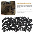 thumbnail image 3 of 100PCS Soft Cat Nail Caps Covers Claw Protectors PVC Anti Scratch Furniture Damage Prevention Multi Size for Small Medium Large Cats, 3 of 7