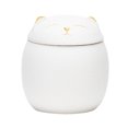 thumbnail image 1 of Transemion Pot à Thé en Céramique Portable Anti-Humidité Grande Capacité et Mignon Robuste et Durable en Céramique Forme de Chat Pot à Thé en Céramique Blanc 500ml 1ensemble, 1 of 6