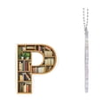 thumbnail image 1 of Up to 65% Off! Gspmoly 26 Letter Acrylic Keychain Pendant for Books up to 65% Off, 1 of 3