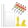 thumbnail image 1 of Ensemble de 44 Pcs d'Outils en Argile, Coupe-Argile Polymère, Mini Moules en Forme de Cercle Cutter, Outil d'Indentation Rond avec Rouleau d'Argile, Feuille Acrylique, Grattoir en Plastique, Poterie, Céramique, Bricolage, Outils en Argile, 1 of 8