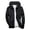 Black, variant on Pisexur Mens Waterproof Rain Jacket Lightweight Hooded Softshell Jacket Waterproof Windproof Lightweight Outerwear Full Zip Hiking Work Travel