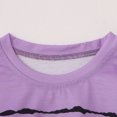 thumbnail image 4 of Kcodviy Enfants Tout-Petits Bébés Filles Tout-Petit Fille Camisole Printemps Automne Rayé Long T-Shirts Unis pour Enfants Manche Chandail à Capuchon Chandail Vêtements, 4 of 8