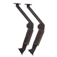 thumbnail image 1 of Shisuyan 2pcs Lid Support Hinges For Wooden Boxes Cabinets Soft Close Safety Hinges Furniture Hardware Spring Hinge Lid Support Accessory, 1 of 8