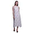 thumbnail image 1 of Bimba Robe Dos Nu Teinture sur Nœuds d'Été pour Fête, Col Licou, Tenue de Plage pour Femmes - Très Petit, 1 of 6