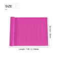 thumbnail image 2 of Unique Bargains Crepe Paper Roll Crepe Paper Decoration 7.5ft Long 20 Inch Wide, Fuchsia, 2 of 5