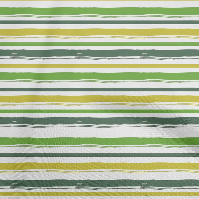oneOone Polyester Spandex Olive Green Fabric Stripes Craft Projects Decor Fabric Printed By The Yard 56 Inch Wide
