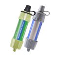 thumbnail image 1 of Graflsoa Dual-Pack K8625 Portable Water Filter Straw for Outdoor Adventures - Army Green & Grey, Compact & Lightweight Design for Camping, Hiking, and Emergency Use, 1 of 6