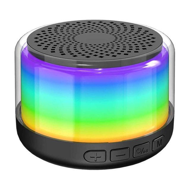 Yhmxh Home Essentials Home Appliances Bluetooth Speaker Colorful Cool Wireless Good Quality High End Mini Sound System Sound Sound