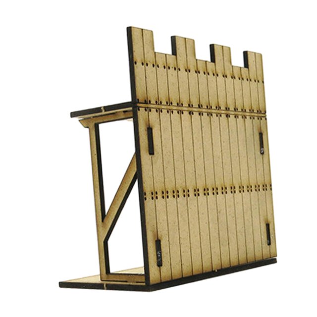 1/72 Fortress Model Building Kits Innteractive Layout Scenery Architecture Scene big right angle