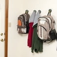 thumbnail image 3 of Vaidha 4pc Punch- Wall-mounted Bag Hook Door Back Storage Hanger Strong Seamless Hook Headphone Rack, 3 of 5