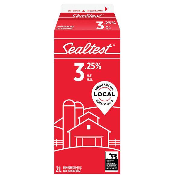 Sealtest Homogenized 3.25% Milk 2L