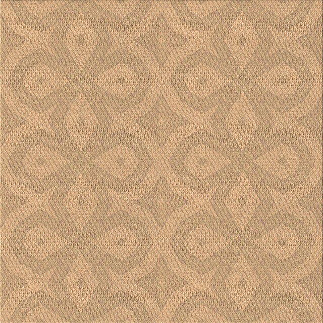 Ahgly Company Machine Washable Indoor Square Transitional Yellow Orange Area Rugs, 6' Square
