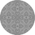 thumbnail image 1 of Ahgly Tapis Rond Lavable en Machine Intérieur Transitionnel Gris Fumé, 4 Pieds Rond, 1 of 7