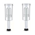 thumbnail image 1 of suyin 2 Pcs Fermentation Lids Kit Airlock For Fermentation Air-Locks With Black Grommets Airlock Bubble For Beer And Wine, 1 of 9