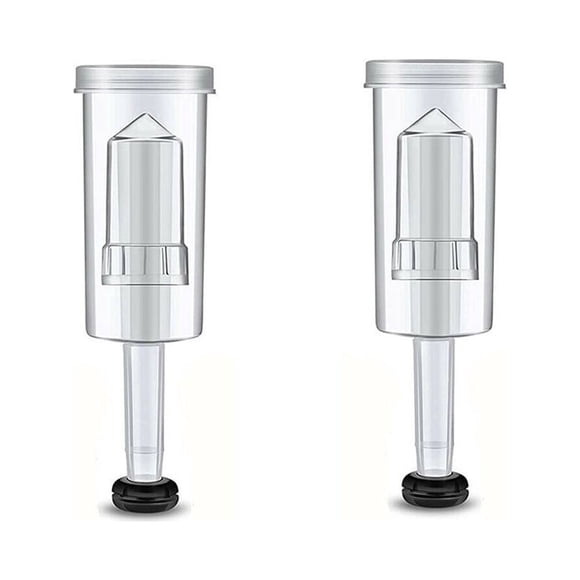suyin 2 Pcs Fermentation Lids Kit Airlock For Fermentation Air-Locks With Black Grommets Airlock Bubble For Beer And Wine