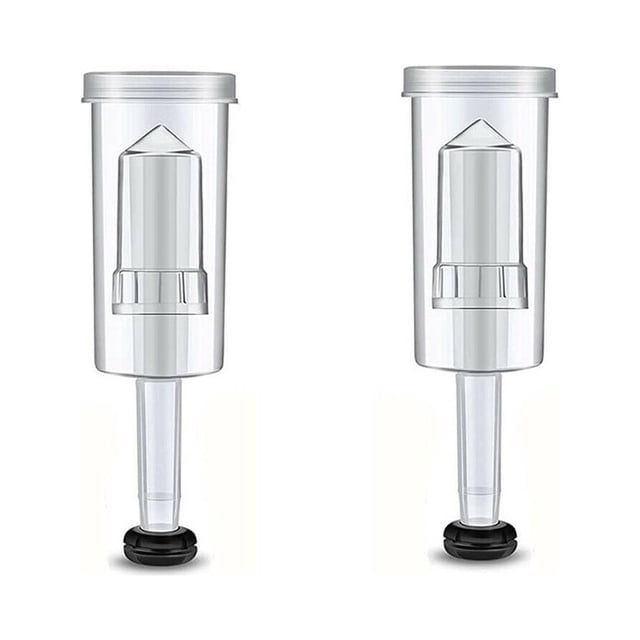 suyin 2 Pcs Fermentation Lids Kit Airlock For Fermentation Air-Locks With Black Grommets Airlock Bubble For Beer And Wine