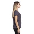 thumbnail image 3 of T-Shirt à Manches Courtes Col en V pour Femmes - GRAPHITE - 2TG, 3 of 3
