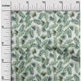 thumbnail image 2 of oneOone Cotton Cambric Green Fabric Tropical Craft Projects Decor Fabric Printed By The Yard 56 Inch Wide, 2 of 5