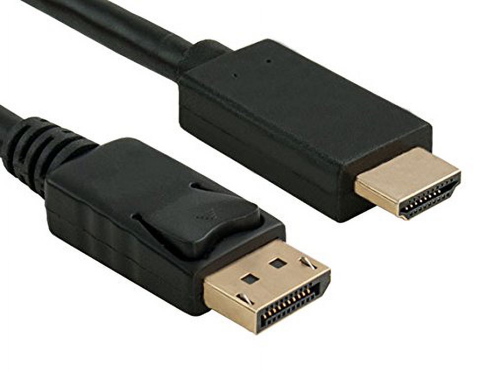 Cable Leader 3ft Gold Plated Premium DisplayPort 1.2 to 4K HDMI Male to Male Cable
