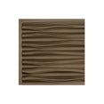 thumbnail image 1 of FASÄDE Easy Installation Dunes Argent Bronze Wall Panel Sample (12" X 12" Sample), 1 of 1