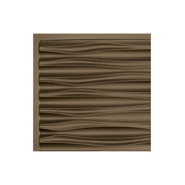 FASÄDE Easy Installation Dunes Argent Bronze Wall Panel Sample (12" X 12" Sample)