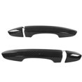 thumbnail image 2 of Car Door Handle Cover, Nonfading Left Right Durable Lightweight Outside Door Handle Trim  Replacement For  2018-2021 For Decoration, 2 of 8
