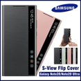thumbnail image 2 of JFBUJC Apply to Samsung Mirror Smart View Flip-Free Answering Cover for Galaxy Note 20 / Note20 Ultra 5G Phone LED Cover S-View Cover EF-ZN985 mobile phone case, 2 of 5