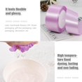 thumbnail image 4 of ORUYROP 1-1/2 Inch Wide Double Face Satin Ribbon-25 Yards，Gift Bag Decoration Wedding Chair Back Handmade Bow (Mist Purple), 4 of 7
