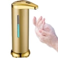 thumbnail image 3 of EGNMCR Automatic Soap Dispenser Touchless Soap Dispenser Hand Soap Dispenser Battery Operated Touchless Hand Dispenser Stainless Steel Dish Soap Dispenser For Kitchen Automatic Soap Dispenser, 3 of 7