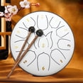 thumbnail image 4 of Birdeem 6-Inch 11 Tone Childrens Hand Drum Forget Worry Drum Adult Hand Disc Drum, 4 of 6