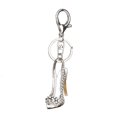thumbnail image 1 of High Heel Shoe Keychain Crystal Purse Car Key Chain Rhinestone Key Chain Girl Bag Decorative Keyring Alloy Keyring, 1 of 6