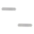 thumbnail image 4 of QualitChoice Simple Embroidery Table Runner White Lace Tablecloth Fabric Dining Tea Exquisite Kitchen Decoration White 35*70 cm 2PCS, 4 of 6