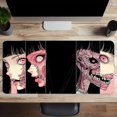 thumbnail image 2 of Anime Comic Face Large Gaming Mousepad Computer HD Keyboard Pad Mouse Mat Desk Mats Natural Rubber Anti-Slip Office Mouse Pad Desk Accessories, 2 of 10