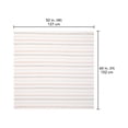 thumbnail image 4 of HOMETRENDS Velvet Plush Craft Stripe Polyester Throw, 50” X 60”, 4 of 4