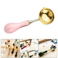 thumbnail image 4 of simhoa Stainless Steel Sealing Spoon for Seal Stamp Envelope Crafts Pink, 4 of 8