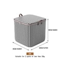 thumbnail image 3 of EGNMCR Closet Organizers and Storage, Storage Trunks & Bag Clothes Storage Bag Wardrobe Sorting Storage Box Portable Storage Bag Winter Cup Storage Box clothes storage, 3 of 4