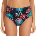 thumbnail image 1 of Women's High Waisted Bikini Bottom Full Coverage Bathing Suits Bottoms Tummy Control Swim Bottom Briefs, 1 of 8