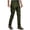 Army Green, variant on hoksml Men's Fleece-Lined Soft Shell Tactical Pants Winter Thermal Hiking Cargo Pants Thickened Outdoor Insulated Work Pants with Multiple Pockets
